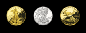Gold and Silver American Eagles